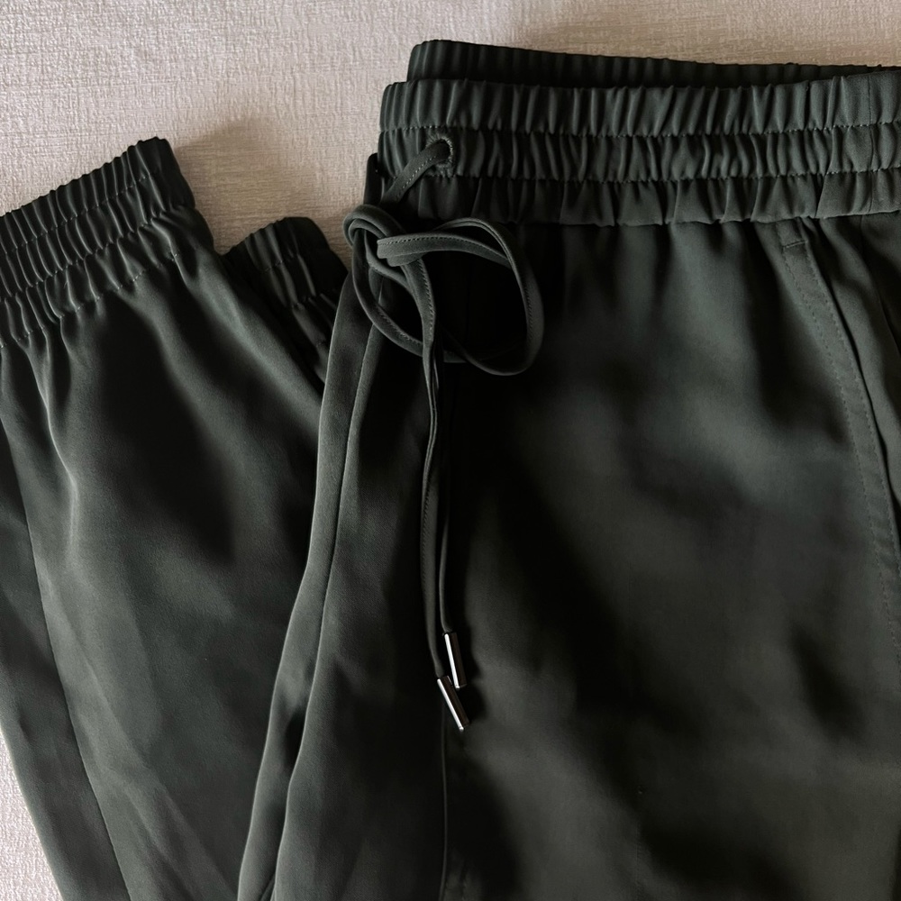 Ann Taylor Olive Green Joggers - Picture 1 of 7